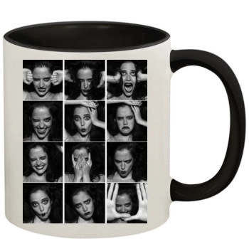 Eva Green 11oz Colored Inner & Handle Mug