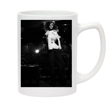 Eva Green 14oz White Statesman Mug