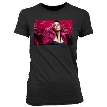 Eva Green Women's Junior Cut Crewneck T-Shirt