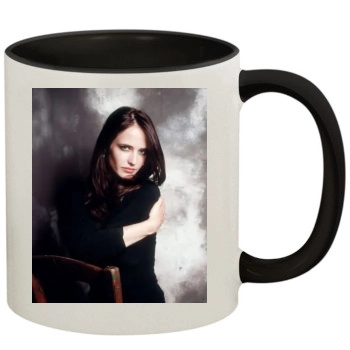 Eva Green 11oz Colored Inner & Handle Mug