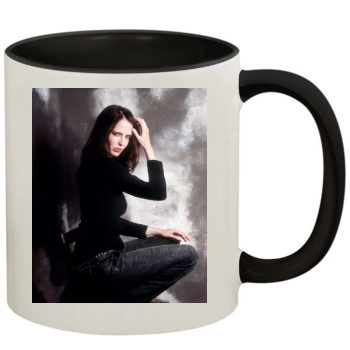 Eva Green 11oz Colored Inner & Handle Mug