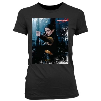 Eva Green Women's Junior Cut Crewneck T-Shirt