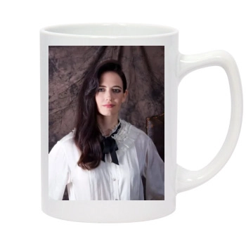 Eva Green 14oz White Statesman Mug