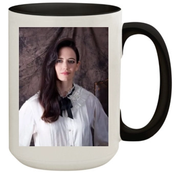 Eva Green 15oz Colored Inner & Handle Mug