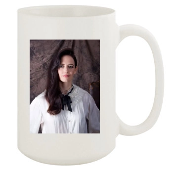 Eva Green 15oz White Mug