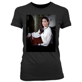 Eva Green Women's Junior Cut Crewneck T-Shirt