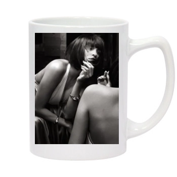 Eva Mendes 14oz White Statesman Mug