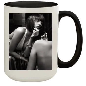 Eva Mendes 15oz Colored Inner & Handle Mug