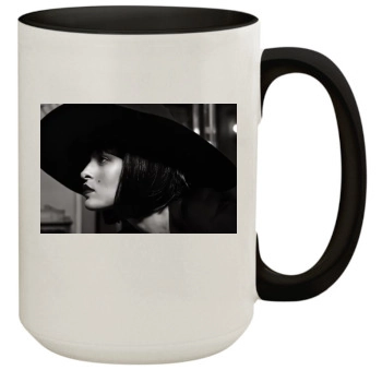 Eva Mendes 15oz Colored Inner & Handle Mug