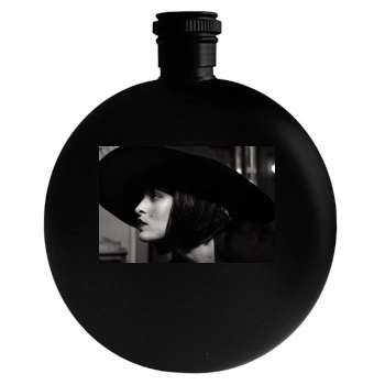 Eva Mendes Round Flask