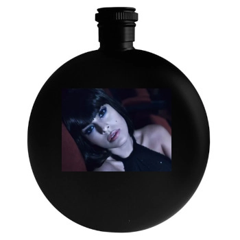 Eva Mendes Round Flask