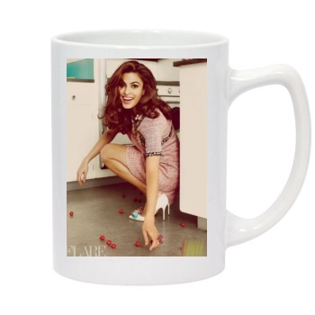 Eva Mendes 14oz White Statesman Mug