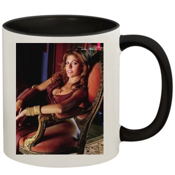 Eva Mendes 11oz Colored Inner & Handle Mug