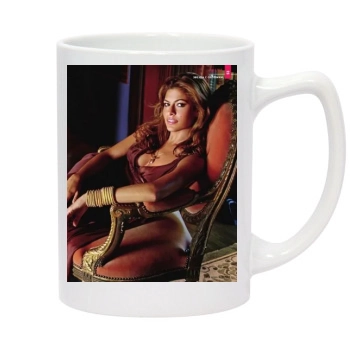 Eva Mendes 14oz White Statesman Mug