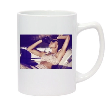 Eva Mendes 14oz White Statesman Mug