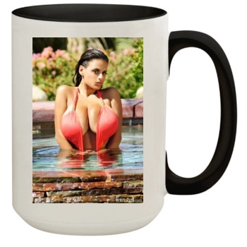 Wendy Fiore 15oz Colored Inner & Handle Mug