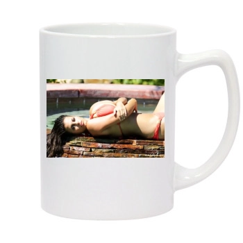 Wendy Fiore 14oz White Statesman Mug