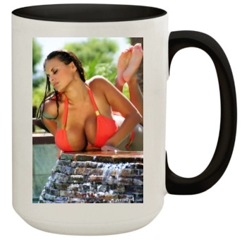 Wendy Fiore 15oz Colored Inner & Handle Mug