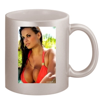 Wendy Fiore 11oz Metallic Silver Mug