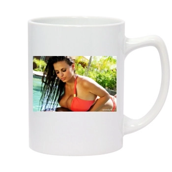 Wendy Fiore 14oz White Statesman Mug