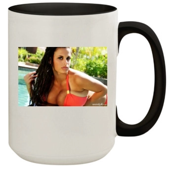 Wendy Fiore 15oz Colored Inner & Handle Mug