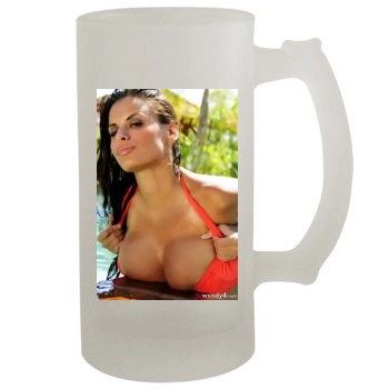 Wendy Fiore 16oz Frosted Beer Stein