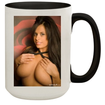 Wendy Fiore 15oz Colored Inner & Handle Mug