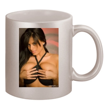 Wendy Fiore 11oz Metallic Silver Mug