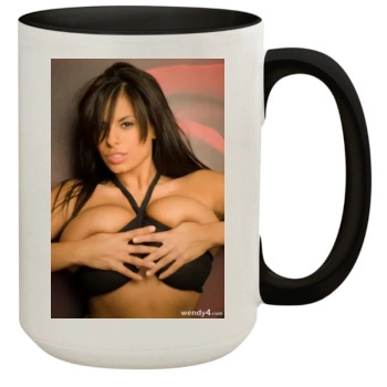 Wendy Fiore 15oz Colored Inner & Handle Mug