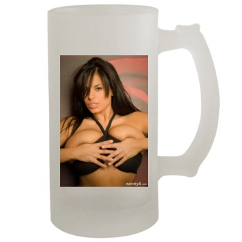 Wendy Fiore 16oz Frosted Beer Stein