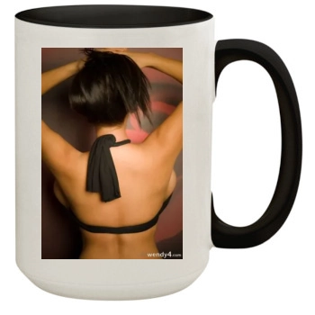 Wendy Fiore 15oz Colored Inner & Handle Mug