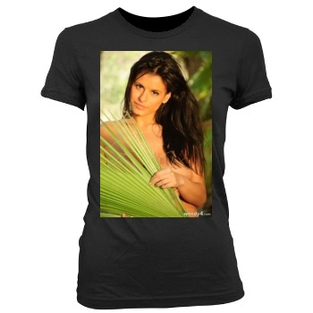 Wendy Fiore Women's Junior Cut Crewneck T-Shirt