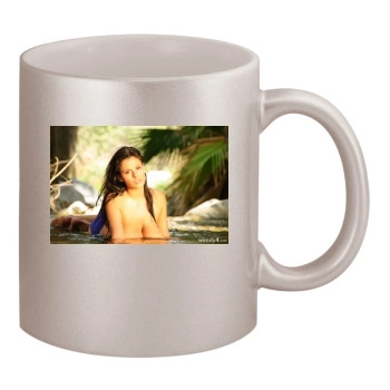 Wendy Fiore 11oz Metallic Silver Mug