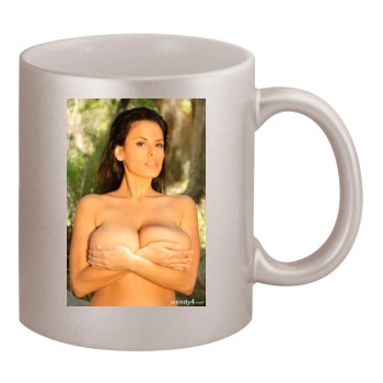 Wendy Fiore 11oz Metallic Silver Mug