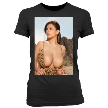 Wendy Fiore Women's Junior Cut Crewneck T-Shirt