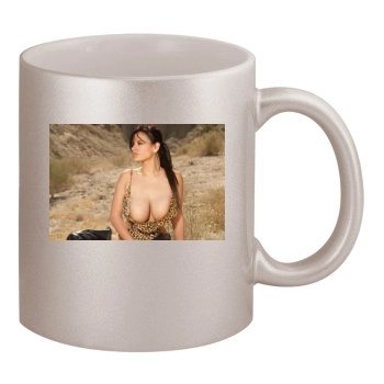 Wendy Fiore 11oz Metallic Silver Mug