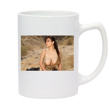 Wendy Fiore 14oz White Statesman Mug