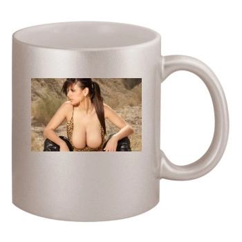 Wendy Fiore 11oz Metallic Silver Mug