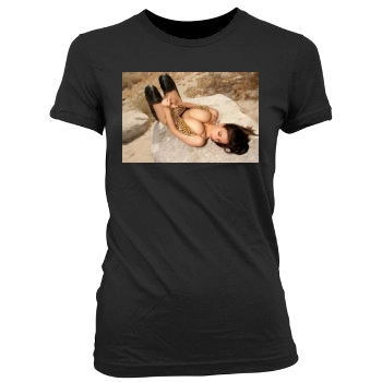 Wendy Fiore Women's Junior Cut Crewneck T-Shirt