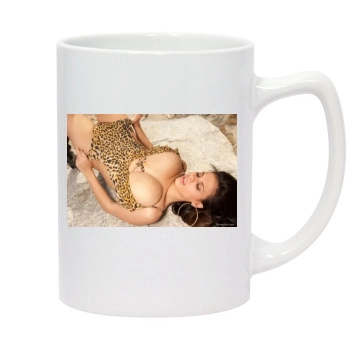 Wendy Fiore 14oz White Statesman Mug