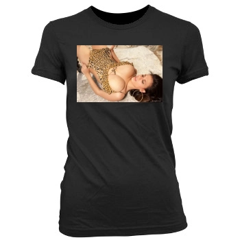 Wendy Fiore Women's Junior Cut Crewneck T-Shirt