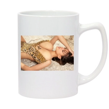 Wendy Fiore 14oz White Statesman Mug