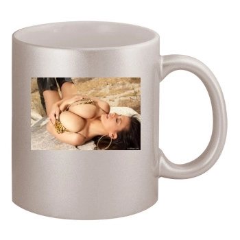 Wendy Fiore 11oz Metallic Silver Mug