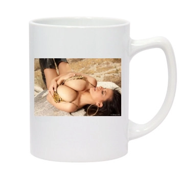 Wendy Fiore 14oz White Statesman Mug