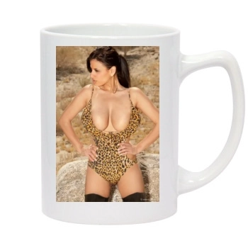 Wendy Fiore 14oz White Statesman Mug