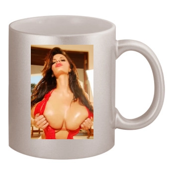 Wendy Fiore 11oz Metallic Silver Mug