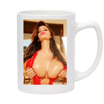 Wendy Fiore 14oz White Statesman Mug