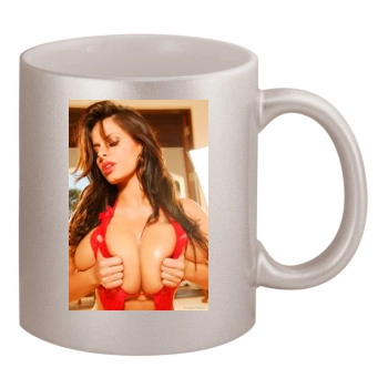 Wendy Fiore 11oz Metallic Silver Mug