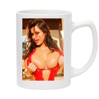 Wendy Fiore 14oz White Statesman Mug