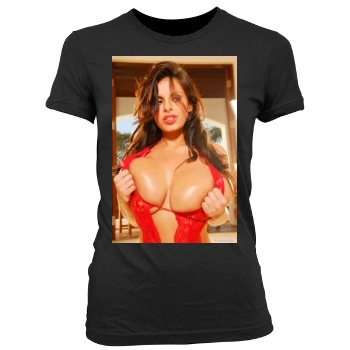 Wendy Fiore Women's Junior Cut Crewneck T-Shirt